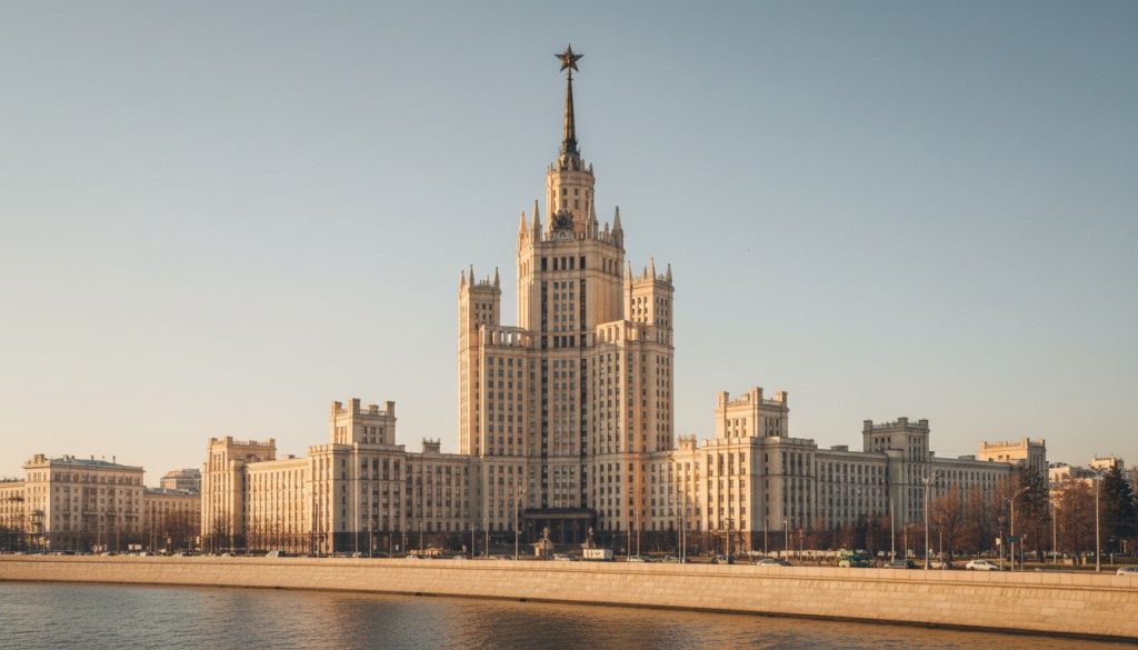Сталинские высотки: семь московских небоскрёбов и «восьмая сестра»